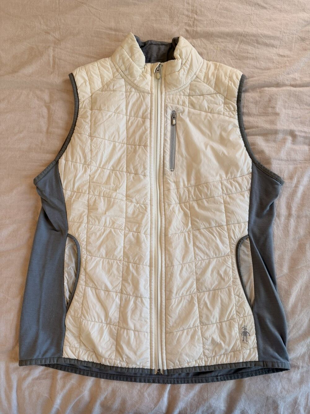 Smartwool Sz XL Women's PhD SmartLoft Divide Vest Merino Wool Quilted Outdoor